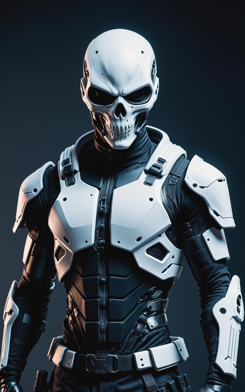 09848-2079350403-a male athletic alien entity cyberpunk techwear style cyborg assassin warrior, ultra detailed colors of matte white and black on.png